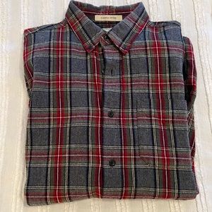EUC Men’s LL Bean Long Sleeve Button Up Flannel Shirt - Size L